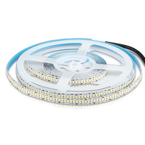 240 LED Strip Ljus 20W/m - 6000K, Hög Lumen, IP20, 5m/rulle