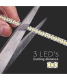 240 LED Strip Ljus 20W/m - 6500K, Hög Lumen, IP20, 5m/rulle