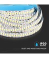 240 LED Strip Ljus 20W/m - 6000K, Hög Lumen, IP20, 5m/rulle