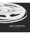 60 LED Strip-ljus 5W/m S-form - 3000K, 12V, IP20, 5m/rulle