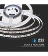 120 LED strip ljus 8W/m - 6500K, IP20, 24V, Dubbel PCB, 10m/rulle