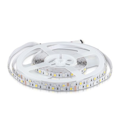 5m 13W/m COB-LED strip, RA90 - 24V, IP20, 512 LED per meter, 3000K