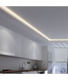 5m 10W/m COB-LED strip, 6500K - 24V, IP20, 280 LED per meter, COB LED