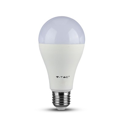 A60 LED 8,5W E27 - 4000K, 3 st./förpackning, plastglödlampa