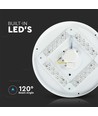 18W LED Dome Ljuskälla - 300mm Stjärnyta, CCT 3i1, Rund