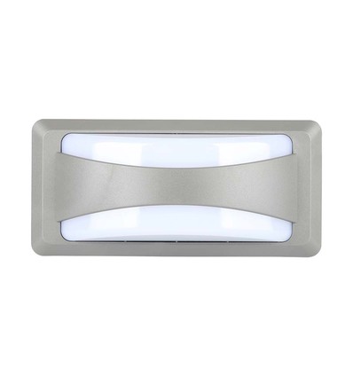 12W Vägglampa - LED, Softlight, 3000K, Grå, Hus