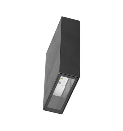 4W Vägglampa - LED, 3000K, svart