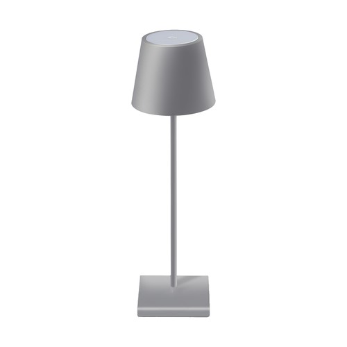 SKU5052 Skrivbordslampa 3W - Uppladdningsbar, LED, Touchdimmer, 3000K, Grå, hus