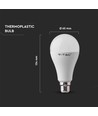 15W A65 lampa B22 - Plast, Samsung chip, 6500K