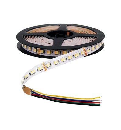 60 24W/m LED Strip Ljusslinga - CCT 3i1+RGB, IP20, 24V.