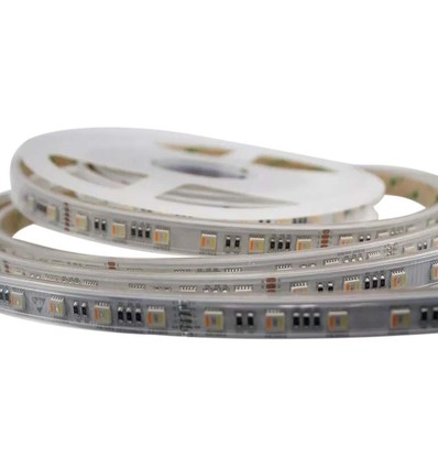 60 LED Strip Ljusslinga 24W/m - CCT 3in1+RGB, IP65, 24V.