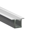 Monteringssats - Diffusor för LED-remsa infälld, 2000 mm.