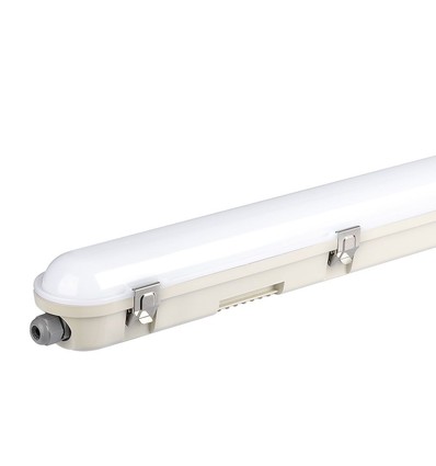 120cm 36W vattentät komplett LED armatur med nödljus - Samsung LED chip, 120lm/W, IP65, 4000K, 3 timmars batteridrift