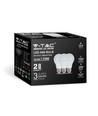 A60 LED 10,5W E27 - 3000K, Plastlampa, 3 st/förpackning