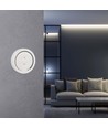 Trådlös Touch dimmer för LED strips, vit - 12V/24V, väggmonterad, för enfärgad LED