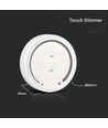 V-Tac touch dimmer - Vit