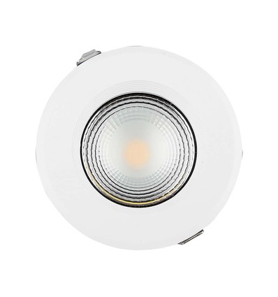 40W LED downlight - reflektor COB, 6500K, hög lumen.