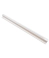 60 cm LED Troldtekt-skena - 19W, Akustilight, infälld, 24V