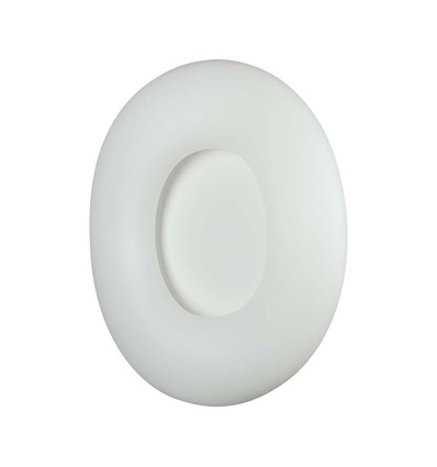 20W LED Designer Ytmonterad Pendel - Färgskift, Ø300xH80, Dimbar, Vit