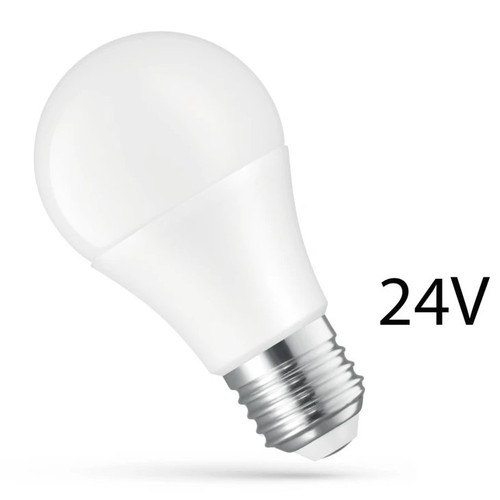 24V E27 LED-lampor 8.5W - 24V AC/DC, Spectrum