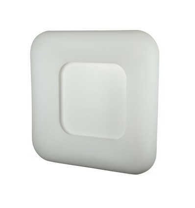 40W Fyrkantig LED designer pendellampa - 4000lm, 3-i-1 CCT, dimbar, vit, 46x46cm