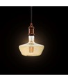 E27 8W LED filament lampa - Amber glas, 620lm, 2200K, 300° ljusspridning
