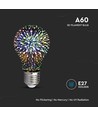 A60 3D LED Lampa 3W E27 - 3000K.