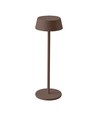 Uppladdningsbar LED bordslampa inne/ute - Corten, touch-dimbar, IP54