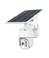 HD Smart Solar Energi PTZ Kamera Sensor Vit - Hus