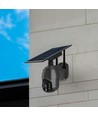 Utomhus WiFi PTZ solcellskamera - 360°, Full HD, IP65, svart