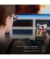Utomhus WiFi PTZ solcellskamera - 360°, Full HD, IP65, svart