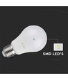 10,5W A60 - LED, plastlampa, Samsung-chip, 4000K, E27