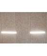 60 cm LED Troldtekt-skena - 19W, Akustilight, infälld, 24V