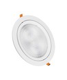 20W Ø17cm LED infälld panel - Samsung Chip, Hål: Ø14,5 cm, 6400K, vit kant