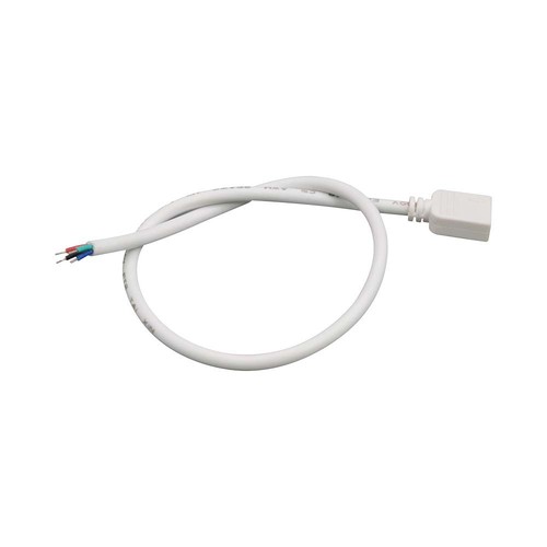 4-ledare PVC kabel - (0,5 meter/st, 0,5 mm²)