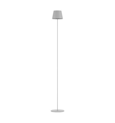 LED 4W lampa - 4400mA, batteri, 3000K, IP54, vit hölje.