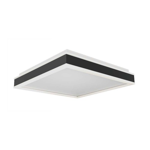 38W LED Designer Lampa - 4000K, Svart, Fyrkantig