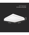 Designer LED-taklampa - 38W, 4000 lumen, 400x400mm, 4000K