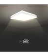 38W Designer LED-taklampa - 4000K, 400x400mm