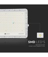 30W Solcells LED strålkastare med fjärrkontroll - 2600lm, IP65, 4000K, inkl. solpanel och batteri