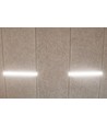 60 cm LED Troldtekt-skena, CCT - 19W, Akustilight, infälld, 24V