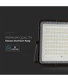 20W LED solcellsstrålkastare - IP65, 4000K, svart, inkl. solpanel och fjärrkontroll