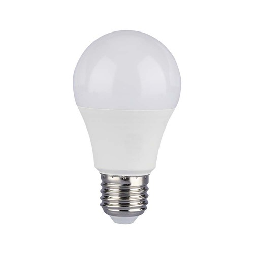 8,5W A60 E27 - Plast Lampa, Samsung Chip, 3000K