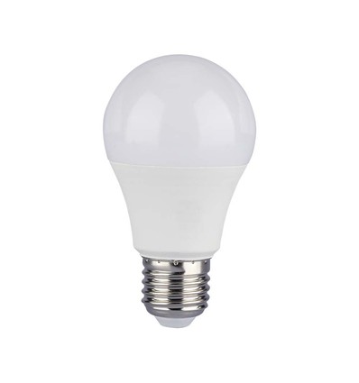 8,5W A60 E27 - Plast Lampa, Samsung Chip, 3000K