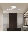 20W Designer Lampa - LED, 4000K, vit, rund