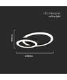 20W LED Designer Ljuskälla - Två-Ring, 3000K