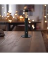 LED Bordlampa - 1800mAh Batteri, Ø150x300, 3000K, Svart Hus.