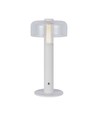 LED bordlampa - 1800mAh batteri, Ø150x300, 3000K, vit