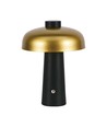 LED bordlampa - 1800mAh batteri Ø300x390 3i1 guld+svart hus