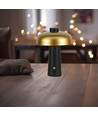 LED bordlampa - 1800mAh batteri Ø300x390 3i1 guld+svart hus